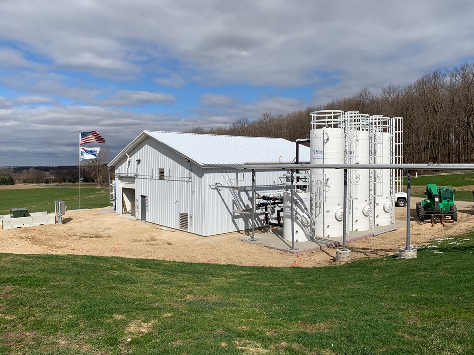 Biogas upgrade farm to Renewable Natural Gas RNG