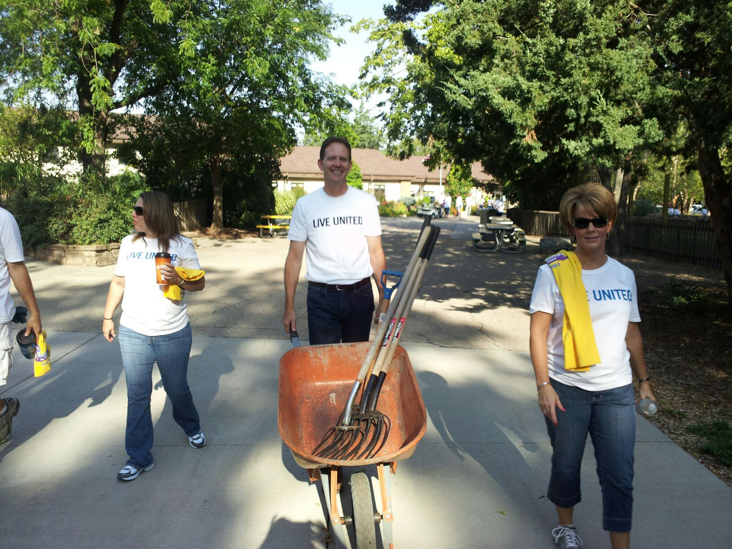 United Way volunteering event at zoom