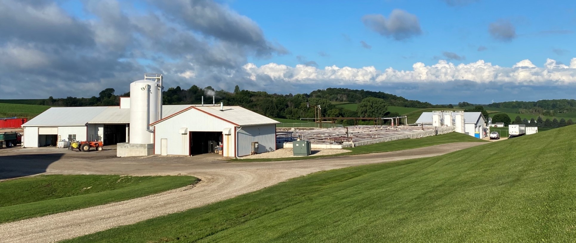 Clover Hill Dairy RNG plant in Wisconsin