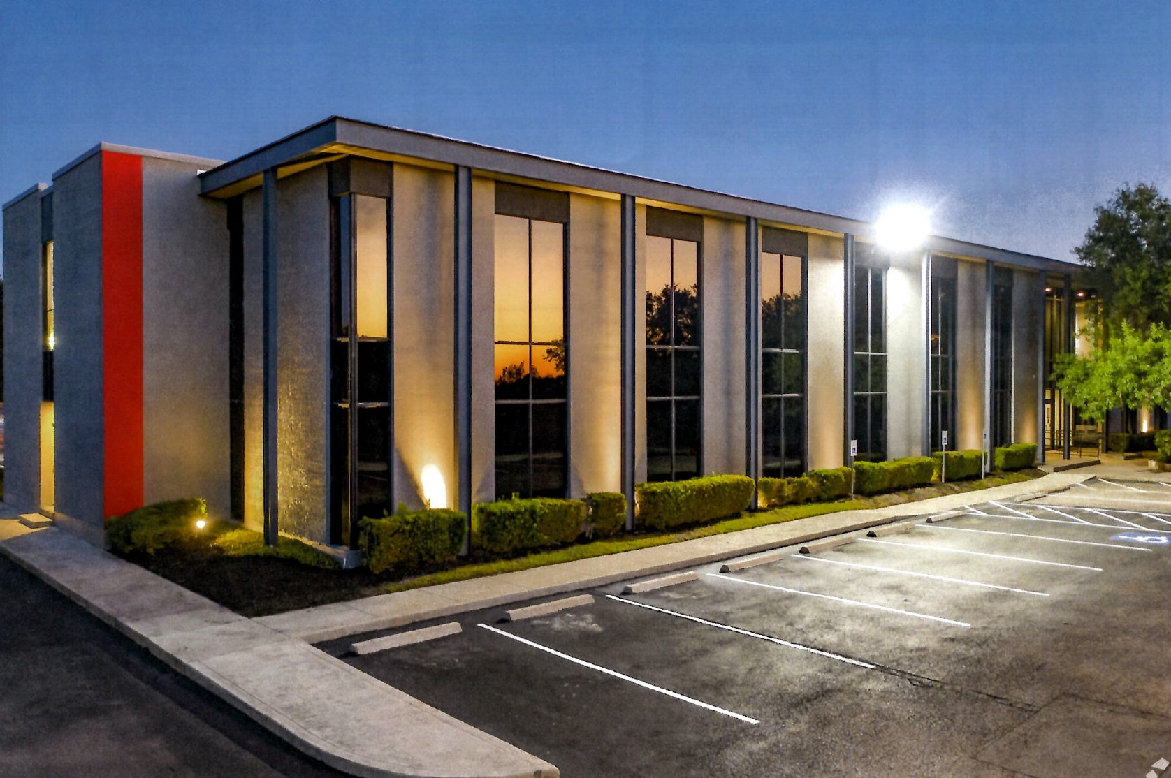 Exterior rendering of Bartlett & West's San Antonio office