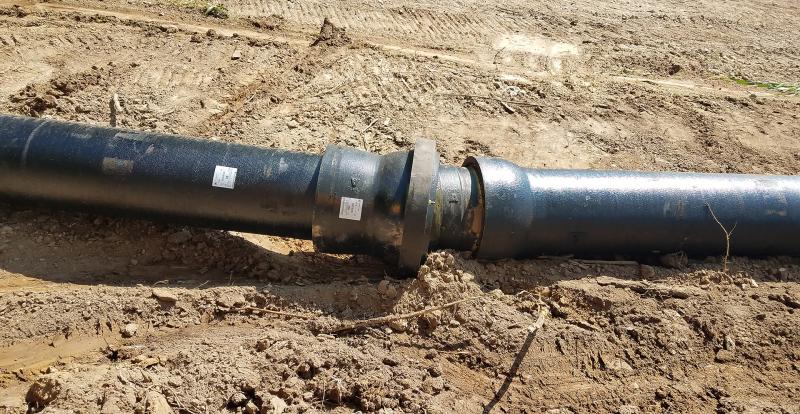 ductile iron subaqueous pipe