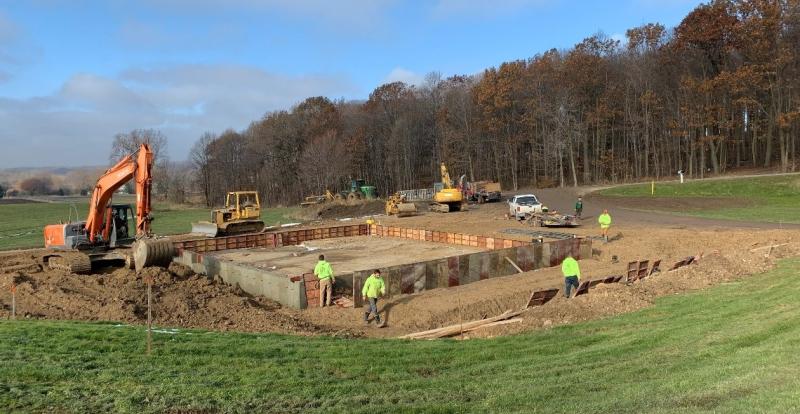 Upgrade biogas from farm digester into renewable natural gas