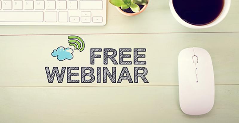 Free webinars live and on demand