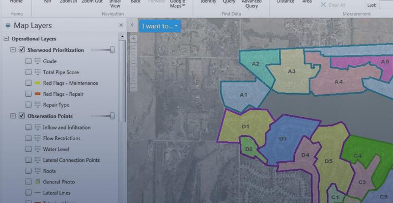 Sanitary Sewer System Condition Assessment and GIS System