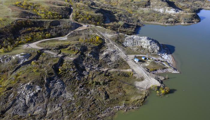 Fort Berthold Rural Water intake site